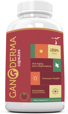 

RAMINI BIONUTRITION Ganoderma lucidum (reishi mushroom) - 400mg - 90 Veg Capsules(1 No)