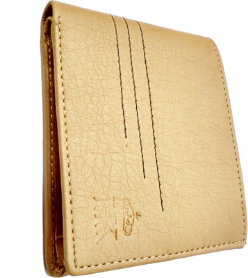 

Harlie King Men Casual Beige Artificial Leather Wallet(5 Card Slots), Tan