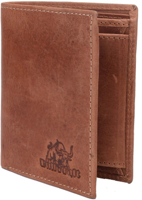

Bull Kraft Men Casual Brown Genuine Leather Wallet(5 Card Slots)