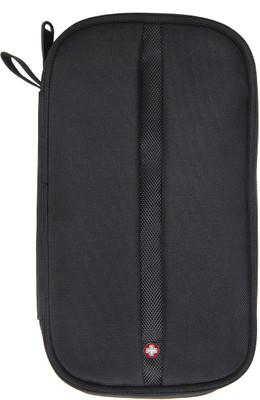 

Swisstek Men Black Canvas Card Holder(4 Card Slots)