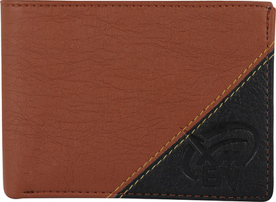 

Kidania Men Brown Artificial Leather Wallet(4 Card Slots)