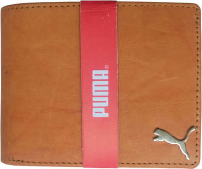 

Puma Men Casual Tan Genuine Leather Wallet(3 Card Slots)