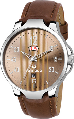 

Armado AR-803-BRW DAY AND DATE Hybrid Watch - For Men