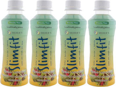 

Meher Slimfit Natural Ready to Drink Slimming Water for men Pack of 4 Mineral(400 ml, Pack of 4)
