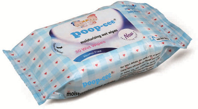 

Dimpu Poop-Cee Moisturising Wet Wipes(30 Pieces)