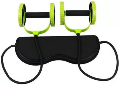 

MedFest Men Woman Fitness Abdominal Trainer Revoflex Xtreme ABS workout Kit Resistance Bands Exercise Multifunction Crossfit Exercise Ab Exerciser(Green)