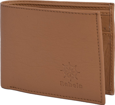 

Rabela Men Khaki Artificial Leather Wallet(3 Card Slots)