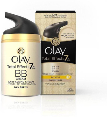 Olay Total Effects 7 In 1 B B Day Cream with a Touch Of Foundation SPF15 (50 g)(50 g)