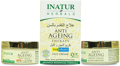 

Inatur Herbals Anti-Ageing Therapy (Day & Night)(100 g)