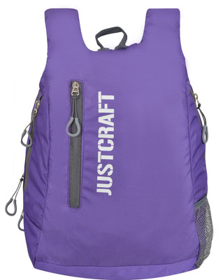 

Justcraft Sleek 20 L Laptop Backpack(Purple)