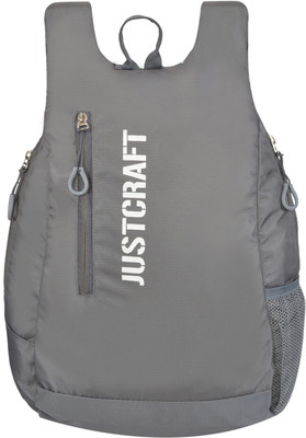 

Justcraft Sleek 20 L Laptop Backpack(Grey)
