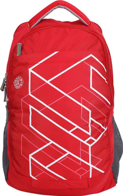 

GHAFM Red Coloured School/College/Travel 36 L Backpack(Red)