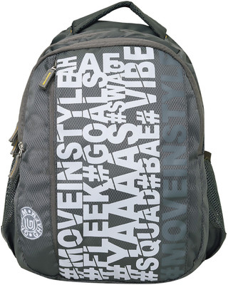 

GHAFM Grey Coloured School/College/Office/Travel 35.98 L Backpack(Grey)