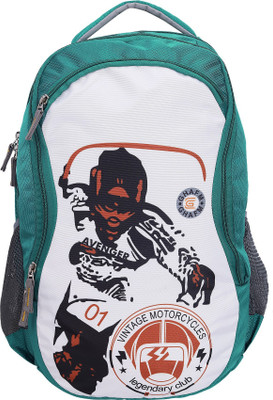 

GHAFM Multi Coloured School/College/Travel 36 L Backpack(Multicolor)