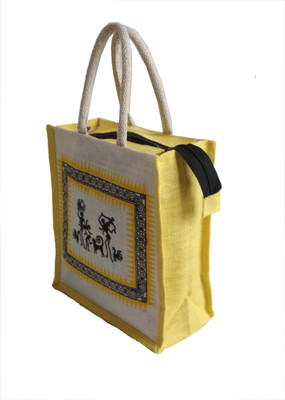 

HideCrusH Lunch bag Waterproof Lunch Bag(Yellow, 3 L)