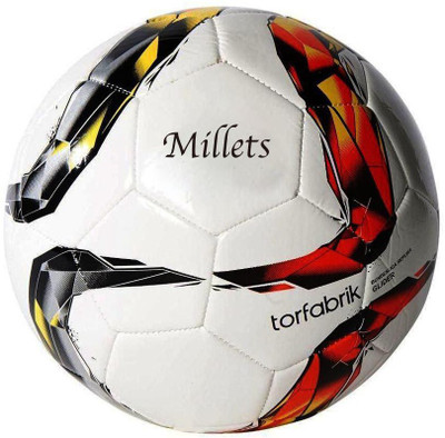 

Millets Bundesliga DFL Torfabrik Football - Size: (Pack of 1, White, White;yellow