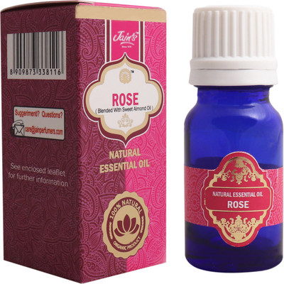 

Jain's Rose (Blended With Sweet Almond Oil) Essential Oil (10 ml)(10 ml)