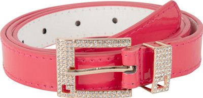 

ASPETTO Women Party Pink Artificial Leather Belt