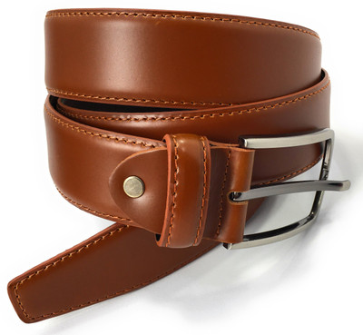 

FICUSTER Men Casual Brown Genuine Leather Belt