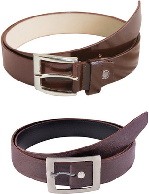 

Lee Topper Men Casual, Evening, Formal, Party Brown Artificial Leather Belt