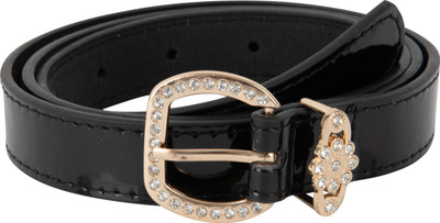 

ASPETTO Women Party Black Artificial Leather Belt
