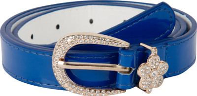 

ASPETTO Women Party Blue Artificial Leather Belt