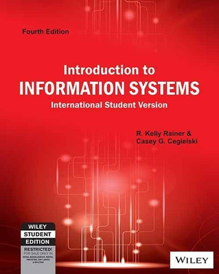 Introduction to Information Systems, Isv(English, Paperback, unknown)