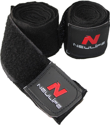 

Neulife Stretchable Wrist support / Black Boxing Hand Wrap(Black, 117 inch)