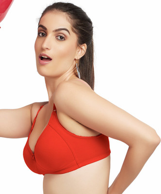 Lovable Women Full Coverage Non Padded Bra(Red)