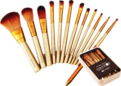 

Lady Fashion Complete Makeup Brush Set(Pack of 12)