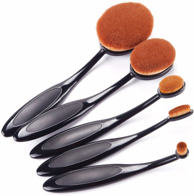 

SKINPLUS Super Soft Oval Brush Set(Pack of 5)