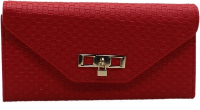 

Trendy Casual, Formal, Party Red Clutch