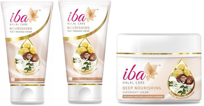 

iba halal care DEEP NOURISHING PACK WITH 2 DEEP NOURISHING FOOT MASSAGE CREAM WITH 1 DEEP NOURISHING FACE CREAM PACK(Set of 3)