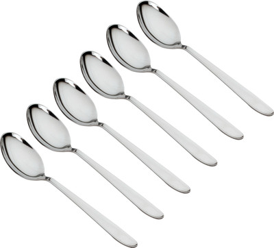 

Elegant Steel Coffee Spoon Set(Pack of 6)