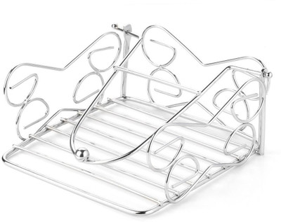 

HM Steels 1 Compartments Stainless steel Napkin holder Butterfly(Steel)