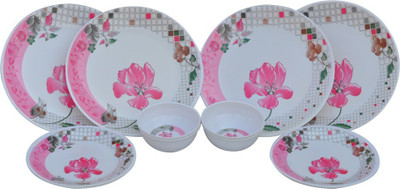 Czar Melamine Pack of 12 Dinner Set(Melamin)