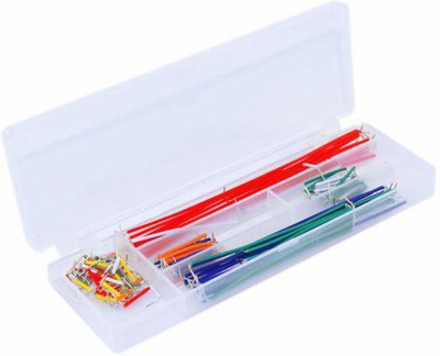 

Robokitshop 14 Kinds of Length 140pcs Solderless Breadboard Jumper Cable Wire Kit Electronic Components Electronic Hobby Kit