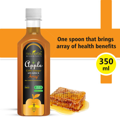 

Neuherbs with Mother and Honey Apple Cider Vinegar(350 ml, Apple Flavored)