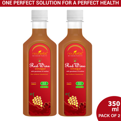 

Neuherbs Red Wine Vinegar Energy Drink(2x350, Unflavoured Flavored)