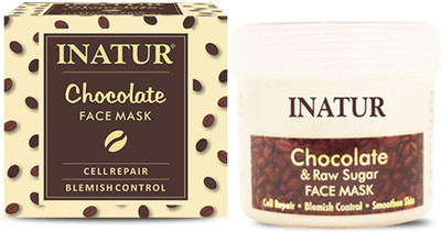 

Inatur Chocolate & Raw Sugar Face Mask(125 g)