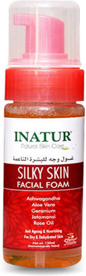 

inatur Herbal Silky Skin Facial Foam Face Wash(150 ml)