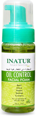 

Inatur Herbals Oil Control Facial Foam Face Wash(150 ml)