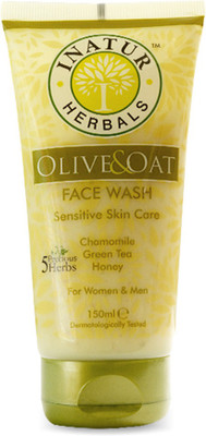 

Inatur Herbals Olive & Oat Face Wash(150 ml)