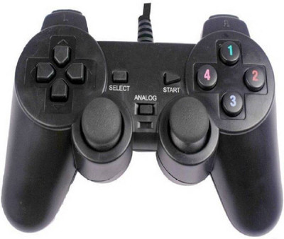 

appwolt New QHM7468 USB GAMEPAD Gamepad (Black, For PC) Gamepad(Black, For PC)