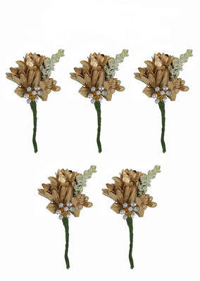 

Creative India Exports Women And Girls Hair Accessories, Hair Pins For Women Back Pin(Gold)