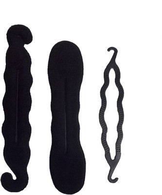 

nerr set of 3 items for women Hair Accessory Set(Black)