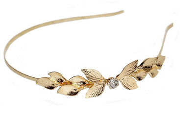 

Creative India Exports Golden Metal Headband For Women / Girls Head Band(Gold)