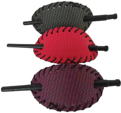 

Pooja Trendz 3 Pcs Mixed Color Bun Cover Pin Thru Barrette Clip with Stick. Bun Stick(Multicolor)