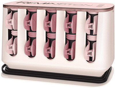 

Remington Pro Series H9100P T, Studio Thermaluxe Ceramic Hair Setter, with 2x Ceramic & Bonus Sectioning Clips, Hair Rollers, 1-1 � Inch, Blush Pink Hair Accessory Set(Pink)