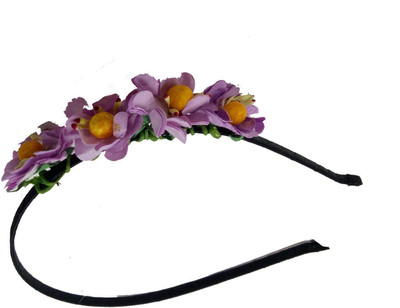 

NERR Fashionable Flower For Wedding Party Hair Band (Multicolor) Hair Band(Multicolor)